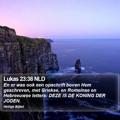Lukas 23:38 NLD Bible Verse Image