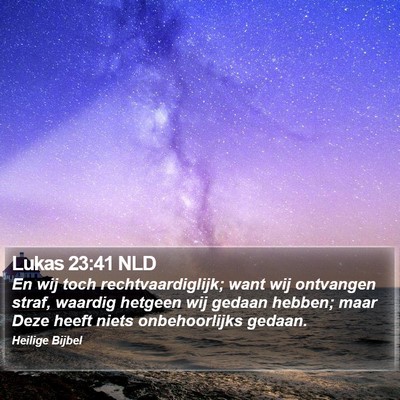 Lukas 23:41 NLD Bible Verse Image