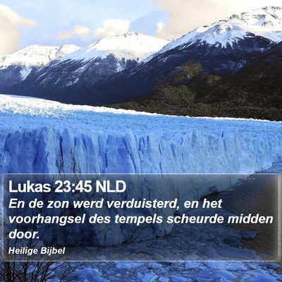 Lukas 23:45 NLD Bible Verse Image