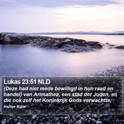 Lukas 23:51 NLD Bible Verse Image