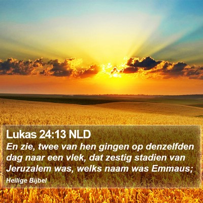Lukas 24:13 NLD Bible Verse Image