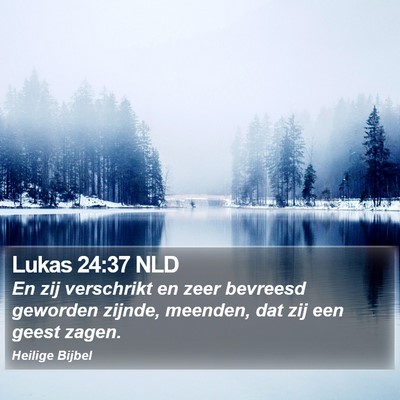 Lukas 24:37 NLD Bible Verse Image