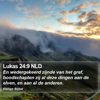 Lukas 24:9 NLD Bible Verse Image