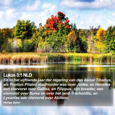 Lukas 3:1 NLD Bible Verse Image