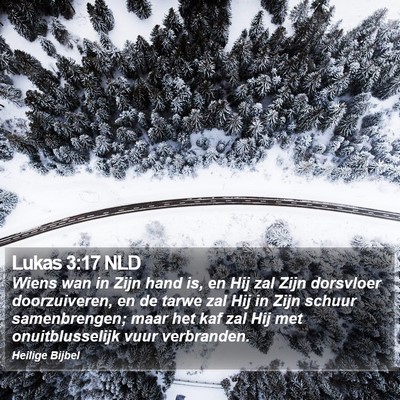 Lukas 3:17 NLD Bible Verse Image