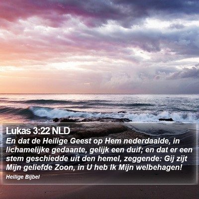 Lukas 3:22 NLD Bible Verse Image