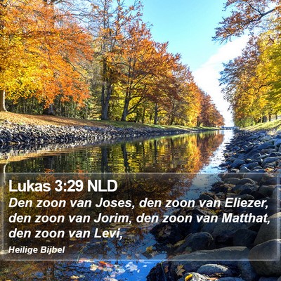 Lukas 3:29 NLD Bible Verse Image