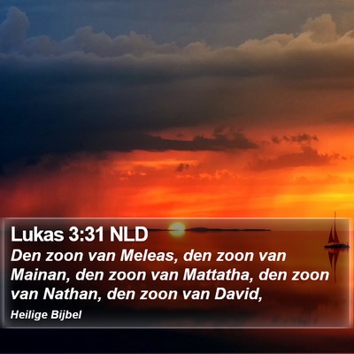 Lukas 3:31 NLD Bible Verse Image