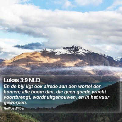 Lukas 3:9 NLD Bible Verse Image