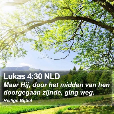 Lukas 4:30 NLD Bible Verse Image