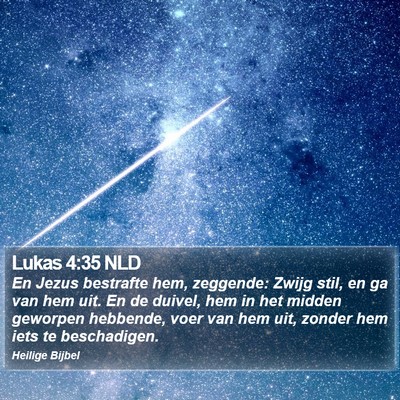 Lukas 4:35 NLD Bible Verse Image
