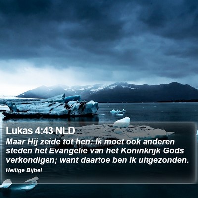 Lukas 4:43 NLD Bible Verse Image