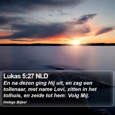 Lukas 5:27 NLD Bible Verse Image