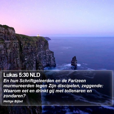 Lukas 5:30 NLD Bible Verse Image