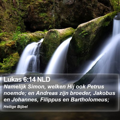 Lukas 6:14 NLD Bible Verse Image