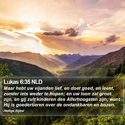 Lukas 6:35 NLD Bible Verse Image
