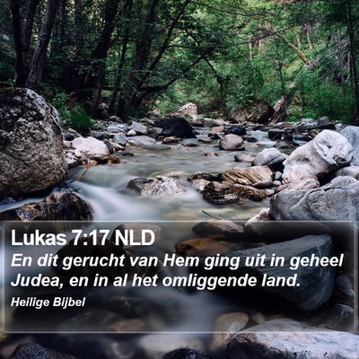 Lukas 7:17 NLD Bible Verse Image