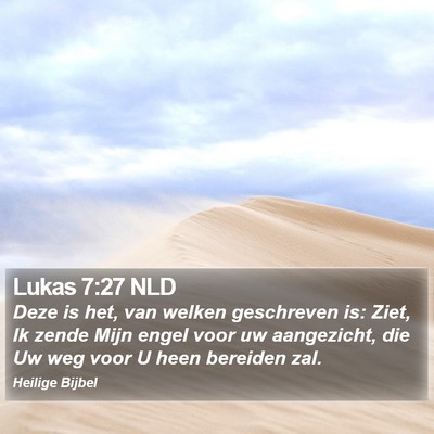 Lukas 7:27 NLD Bible Verse Image