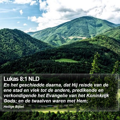 Lukas 8:1 NLD Bible Verse Image