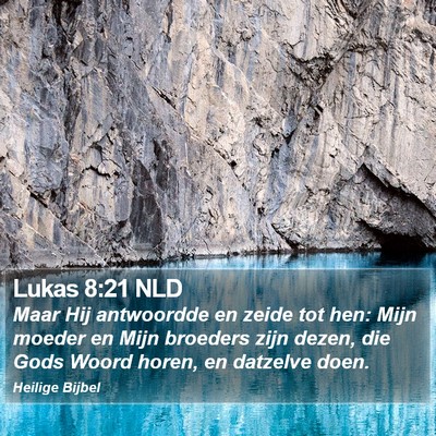 Lukas 8:21 NLD Bible Verse Image