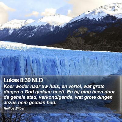 Lukas 8:39 NLD Bible Verse Image