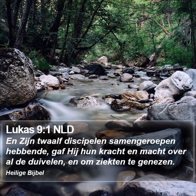 Lukas 9:1 NLD Bible Verse Image
