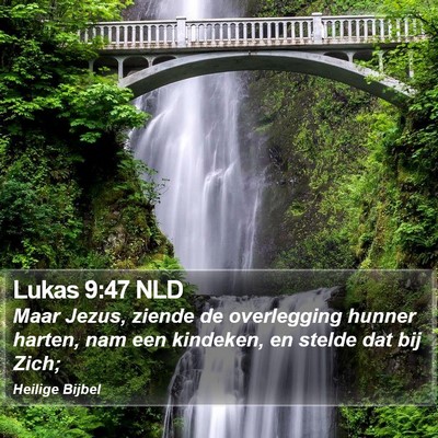 Lukas 9:47 NLD Bible Verse Image