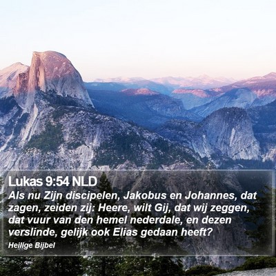 Lukas 9:54 NLD Bible Verse Image