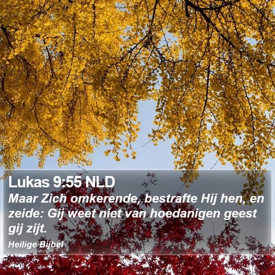 Lukas 9:55 NLD Bible Verse Image