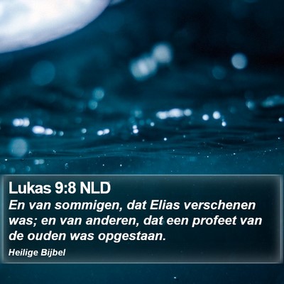 Lukas 9:8 NLD Bible Verse Image