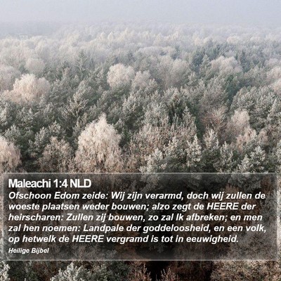 Maleachi 1:4 NLD Bible Verse Image