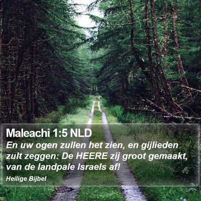 Maleachi 1:5 NLD Bible Verse Image