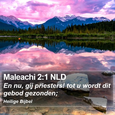 Maleachi 2:1 NLD Bible Verse Image