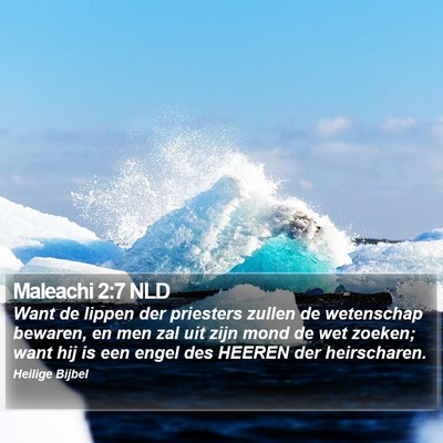 Maleachi 2:7 NLD Bible Verse Image