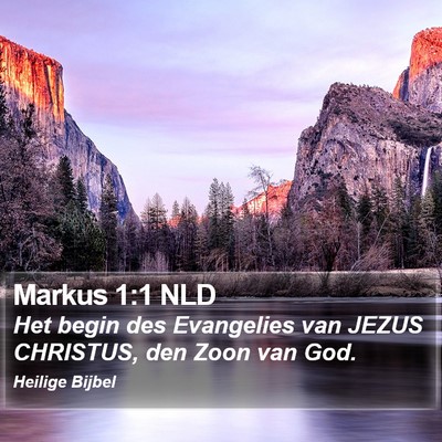 Markus 1:1 NLD Bible Verse Image