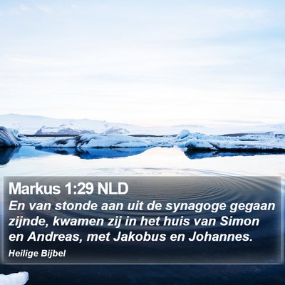 Markus 1:29 NLD Bible Verse Image