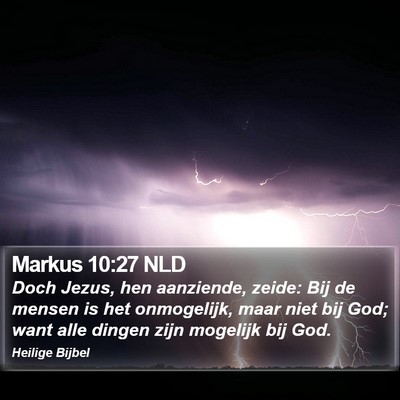 Markus 10:27 NLD Bible Verse Image
