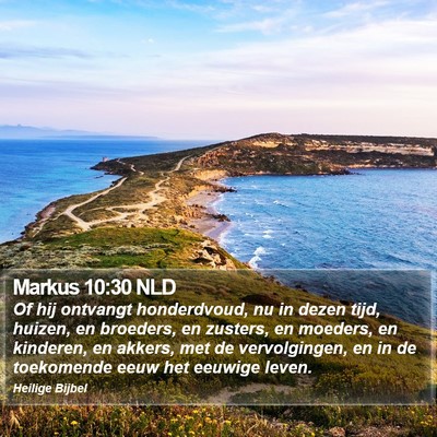 Markus 10:30 NLD Bible Verse Image