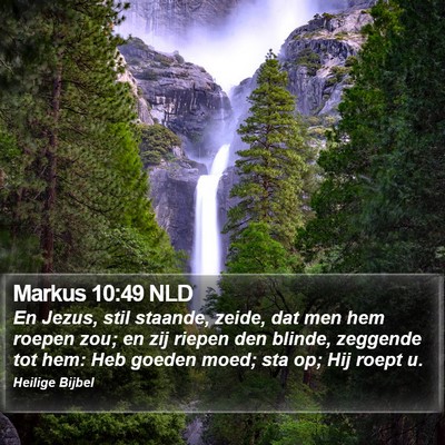Markus 10:49 NLD Bible Verse Image