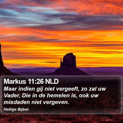 Markus 11:26 NLD Bible Verse Image