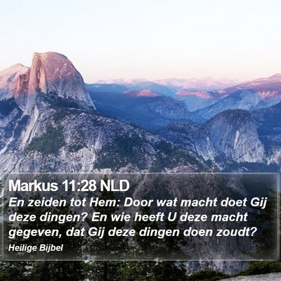 Markus 11:28 NLD Bible Verse Image
