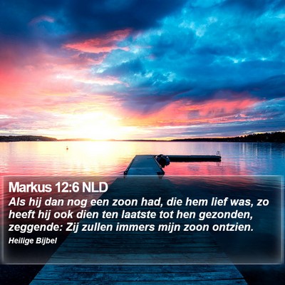 Markus 12:6 NLD Bible Verse Image
