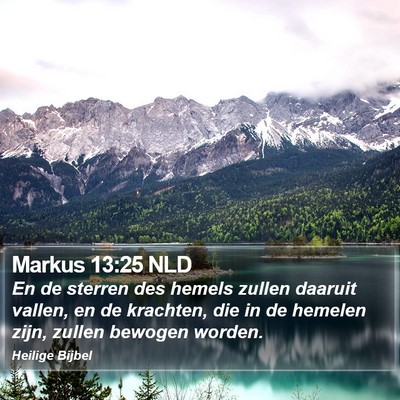 Markus 13:25 NLD Bible Verse Image