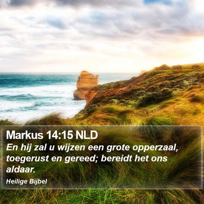 Markus 14:15 NLD Bible Verse Image