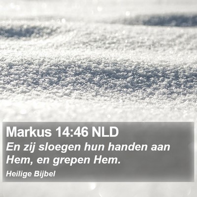 Markus 14:46 NLD Bible Verse Image