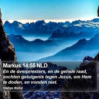 Markus 14:55 NLD Bible Verse Image