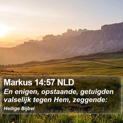Markus 14:57 NLD Bible Verse Image