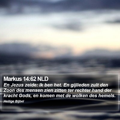 Markus 14:62 NLD Bible Verse Image