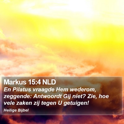 Markus 15:4 NLD Bible Verse Image