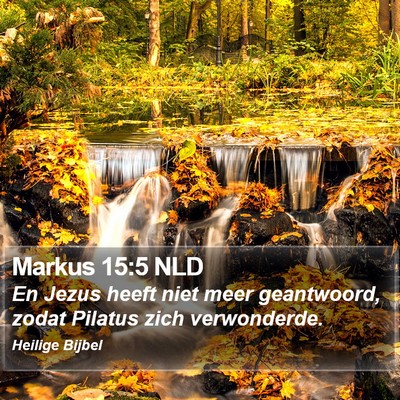 Markus 15:5 NLD Bible Verse Image